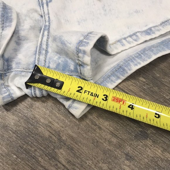 Abercrombie & Fitch Shorts Women‎ Size 8 Denim W29 Acid Wash - Picture 9 of 9